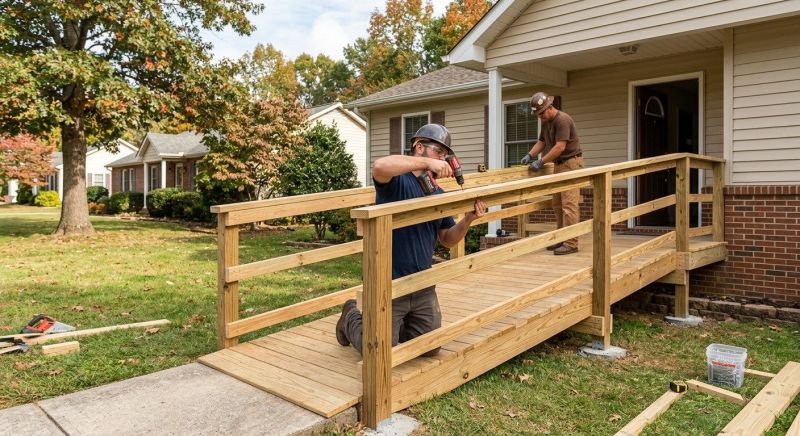 Deck Ramp Construction in Kansas City, KS