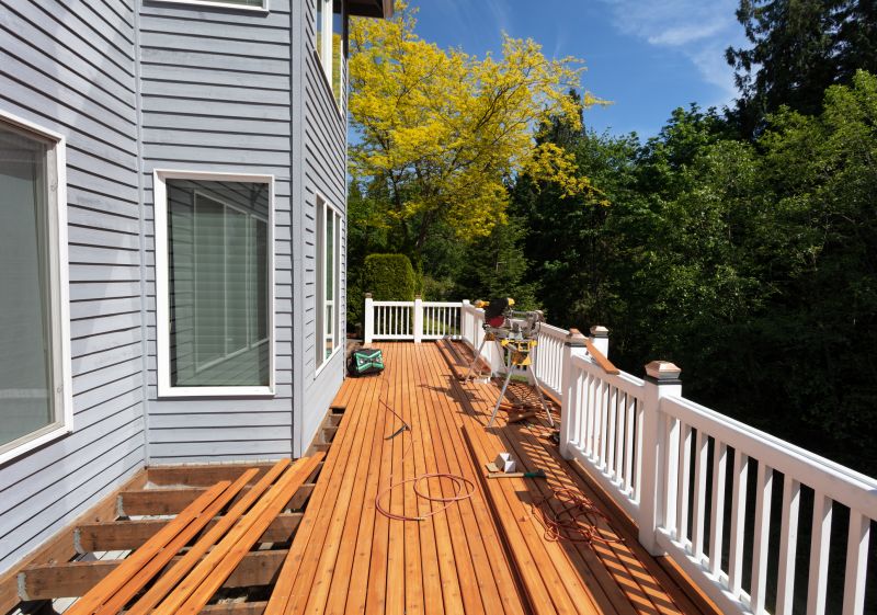 Service Locations for Composite Deck Building